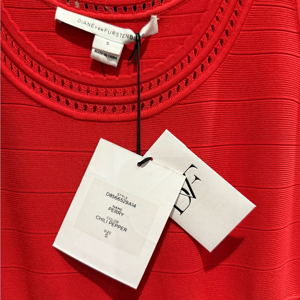 Diane Von Furstenberg Red Dress